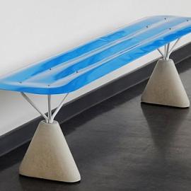 lilo bench 充气的金属长椅