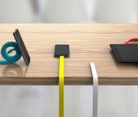 仿生学蜗牛数据线