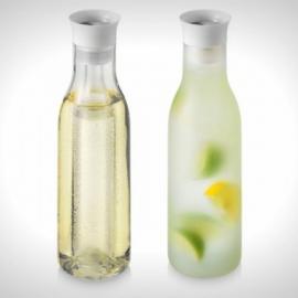 喝冷饮更方便的玻璃水瓶