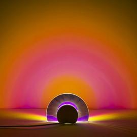 helios 傍晚日落时的光线