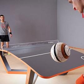 Teqball在家玩球技