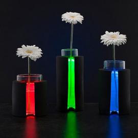 会发光的LED花瓶