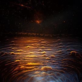 为了拍星空，他喝了很多酒