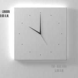 Kit Men Keung双时间挂钟