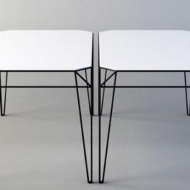 简洁大方wireframe桌子