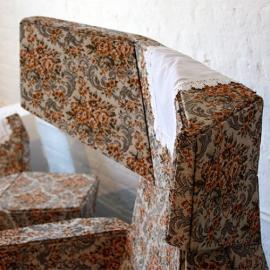 棱角沙发Ohrensessel