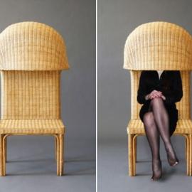 Emilie Voirin设计的藤椅