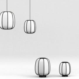 Jun Yasumoto设计的Biwa灯