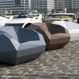 Rainer Mutsch制作的岩石椅