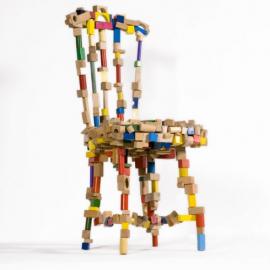 Pepe Heykoop的积木椅设计