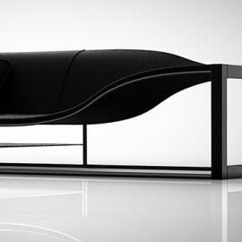 如黑色骏马般酷秀俊美的沙发