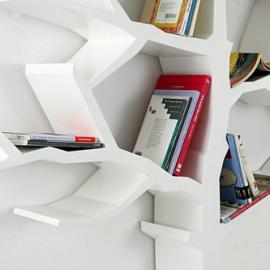 Shawn Soh设计的树形书架