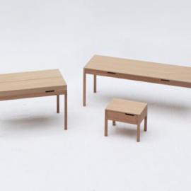 Die Drei带抽屉桌子系列