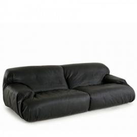 松散真皮沙发作品