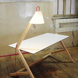 桌子照明一体化家具