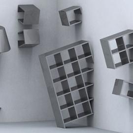 家具融入了墙壁?