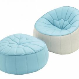 简约舒适的ottoman沙发