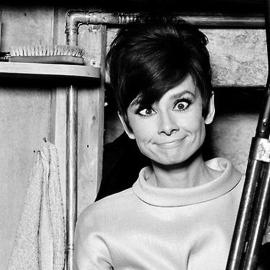 赫本的罕见生活照