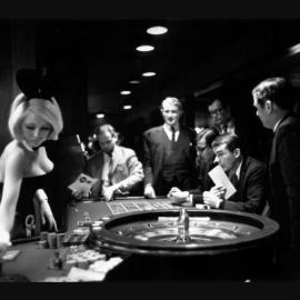 早期Playboy的黑白照片