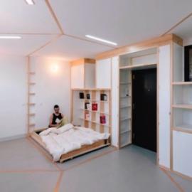 移动式隔断最大化你的单间