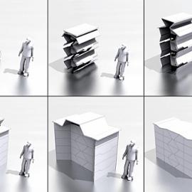 可折叠的临时避难所