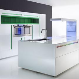 白色超现代MOKA厨房