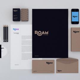 ROAM电影制作公司品牌形象