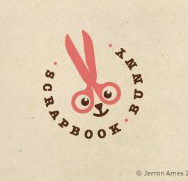 30个以剪刀为主题的logo设计