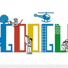 2013年各大搜索引擎劳动节LOGO设计