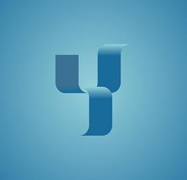LOGO创意设计_英文字母Y