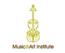 标志设计元素：吉它