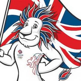 2012奥运会英国队吉祥物―狮子“骄傲”