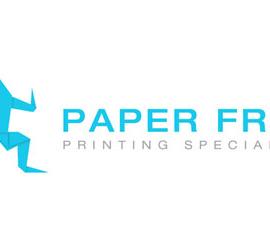 以折纸为元素的logo设计