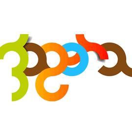 以“派对”为元素的标志设计