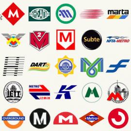 世界各地170个地铁标志