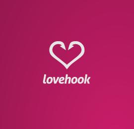 以心形为元素的logo设计