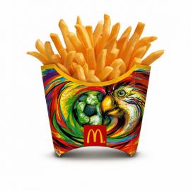 2014McDonald's 世界杯 薯条盒设计