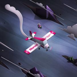 Mareol 晕车药插画广告欣赏