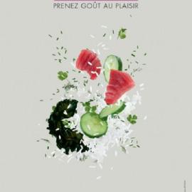 寿司连锁品牌Planet Sushi:食物“美”若烟花