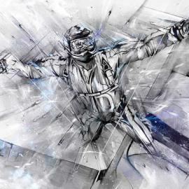 Alexis Marcou 运动的色彩与线条