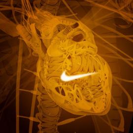 NIKE Wonman Kim’s T恤广告设计