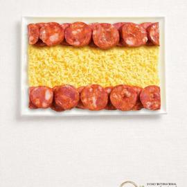 关于食品的平面海报