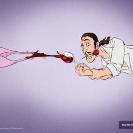 这一切统统甩掉――干洗店广告