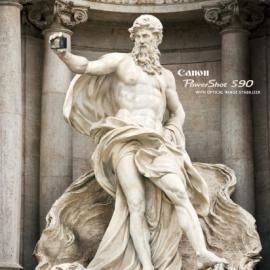 佳能S90相机广告