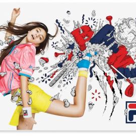 日本斐乐平面广告