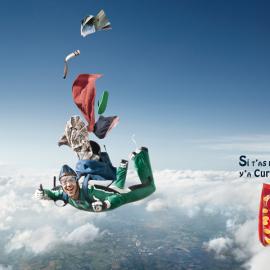 Curly balls广告：总是倒霉吗？