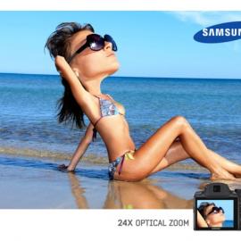 三星24X变焦相机广告