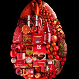 Linda Lundgren食物造型设计广告