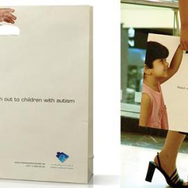 手提袋上的创意广告集锦