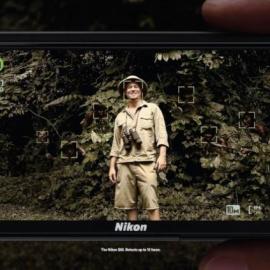 有创意的数位相机平面广告